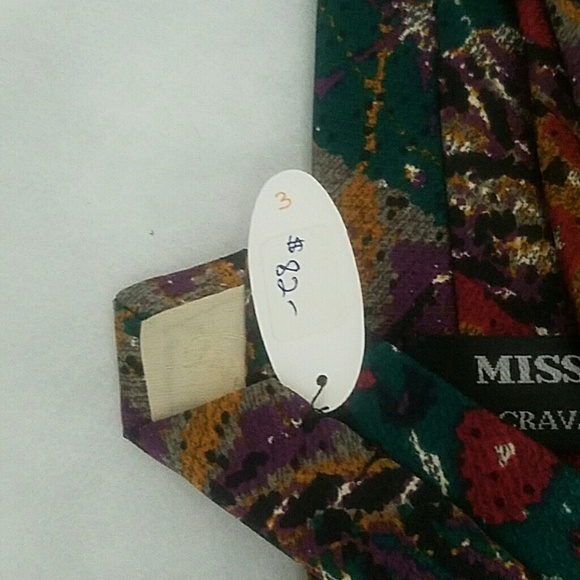 Mens Missoni Tie - Picture 4 of 4